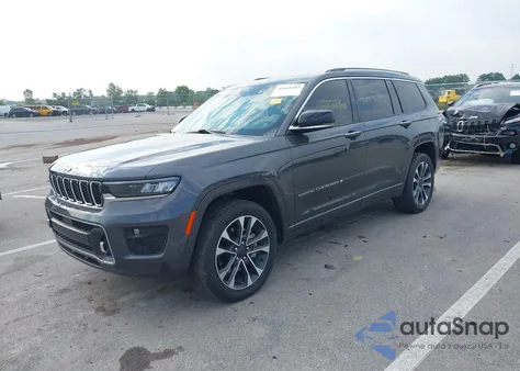 2021 Jeep Grand Cherokee L Overland 4X4 z USA, uszkodzony, nr VIN 1C4RJKDGXM8190758
